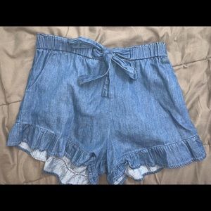 Stretchy Blue Shorts